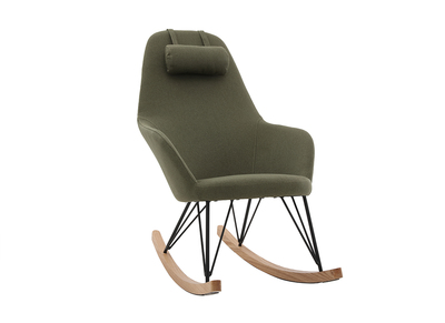 Schaukelstuhl skandinavisch Khaki JHENE ? Miliboo |1| Stéphane Plaza - Schaukelstuhl skandinavisch Khaki JHENE ? Miliboo |1| Stéphane Plaza